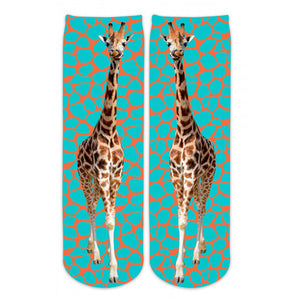 Boys Giraffe Crew Socks by Sublime Designs