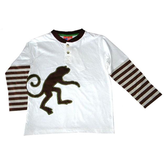 Little Boys' Monkey Twofer Shirt by CR Rugged - The Boy's Store