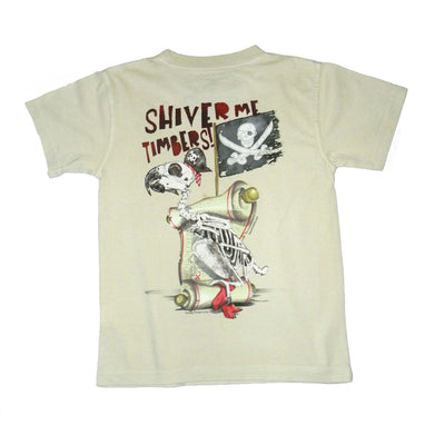 Boys Parrot Pirate Shirt by Wes and Willy