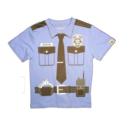 Little Boy's Cop Shirt by Dogwood Clothing