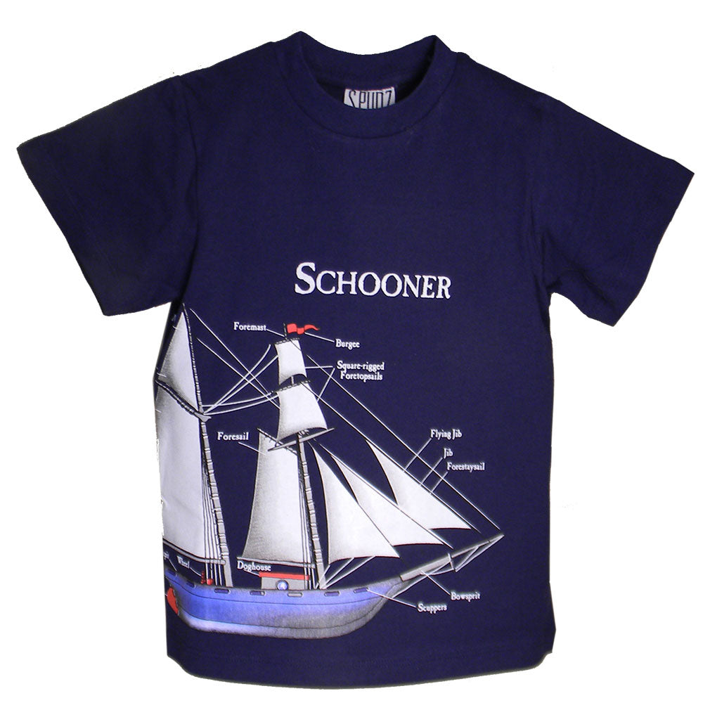 Boys Schooner Shirt by S.p.udz