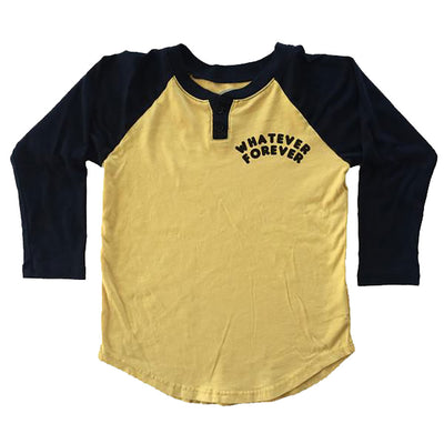 Boys' Whatever Raglan Henley by Tiny Whales