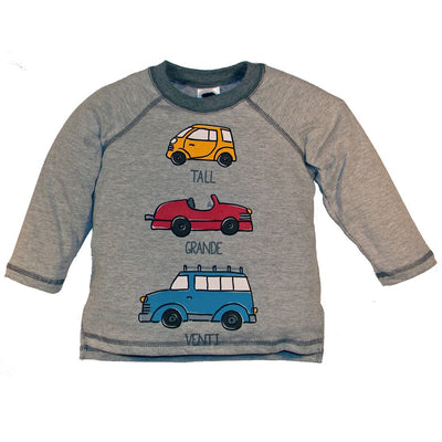 Boys' Tall, Grande, Venti Car Shirt by Mulberribush - The Boy's Store