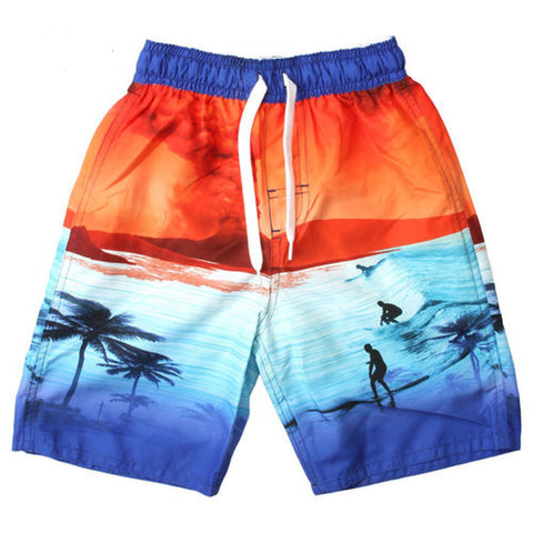 Boys Volcano Swim Trunks by Wes and Willy