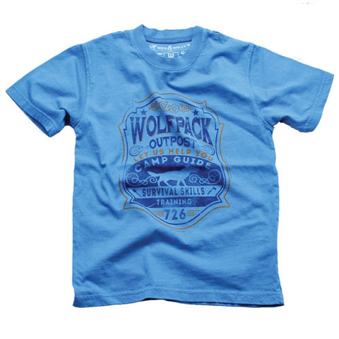 Boys Wolf Pack Shirt by Wes and Willy