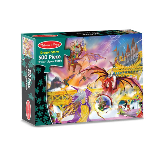 Dragon Storm Jigsaw Puzzle by Melissa Doug