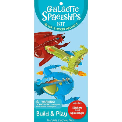 Boys' Galactic Spaceships Kit by Peaceable Kingdom