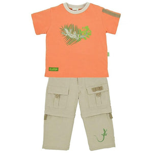Boys' Chameleon Shirt and Pant Set by le top