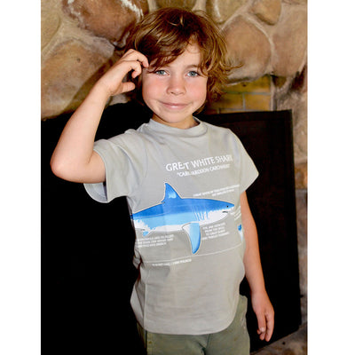Little Boys Shark Shirt by S.p.udz