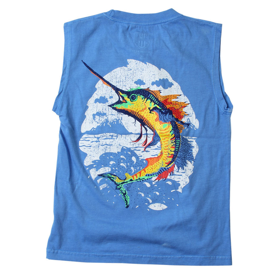 Boys Make Waves Tank by Wes and Willy