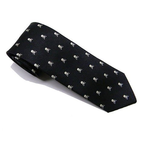 Boys' Skulls Tie by Wes and Willy