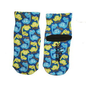 Little Boys Dinosaur Ankle Socks by Sublime Designs