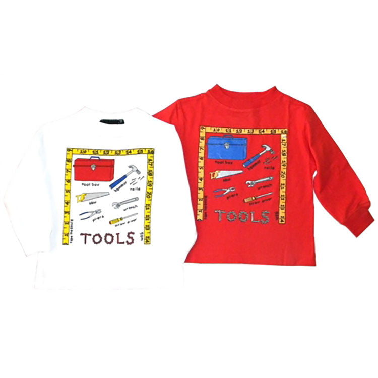 Toddler Boys' Tools Shirt by Teaching Togs