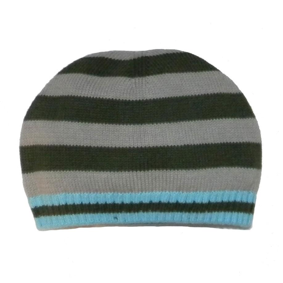 Little Boys' Jet Striped Hat by Rabbit Moon - The Boy's Store