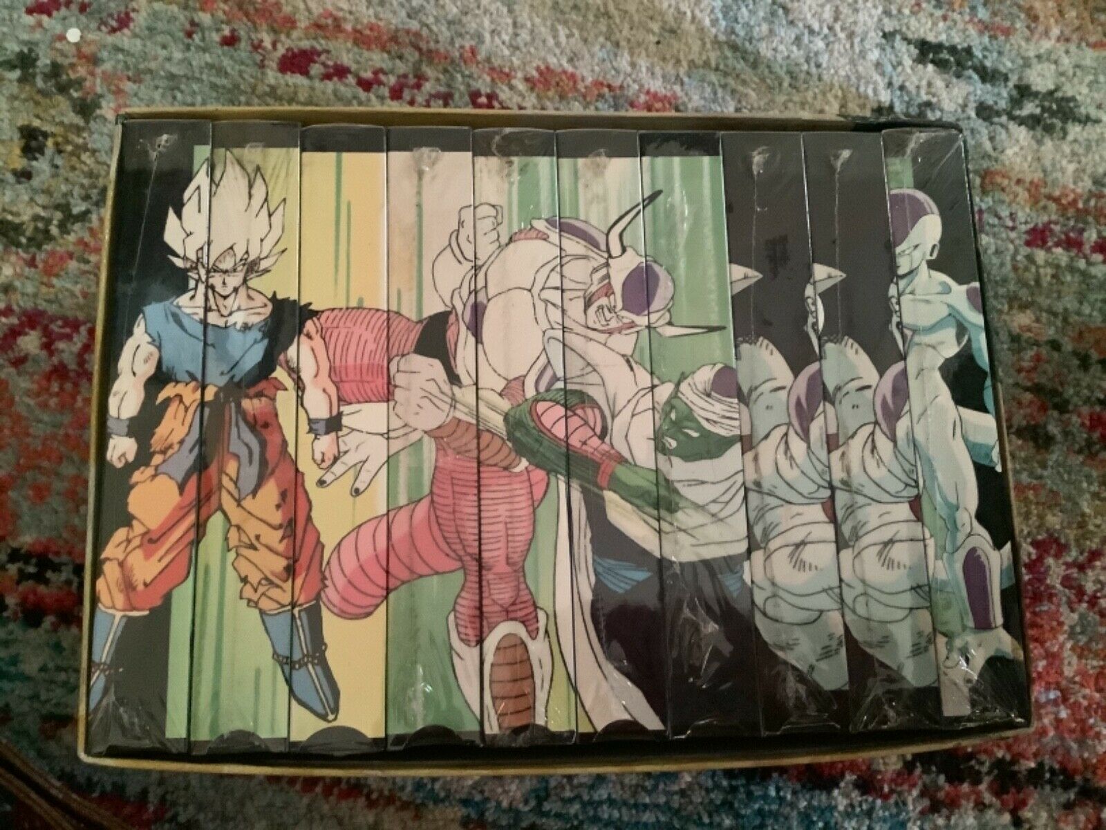 Dragon Ball Z Frieza Saga Edited Vhs Tapes Factory Sealed Box Set