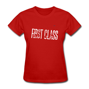 First Class Women's T-Shirt - red