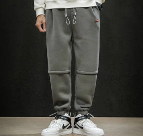 thick cotton track pants