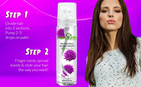 Essential Care Flower Hair Serum for Deep Nourishing Hair Treatment