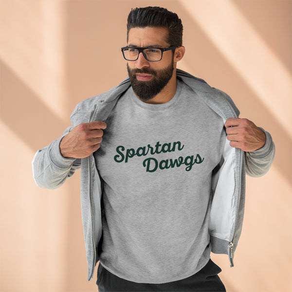 Spartan Dawgs Script Crewneck