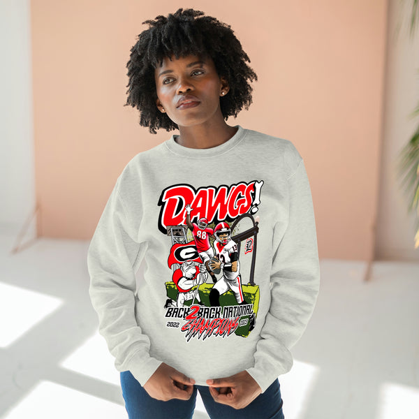 Dawgs Back2Back Champs Crewneck