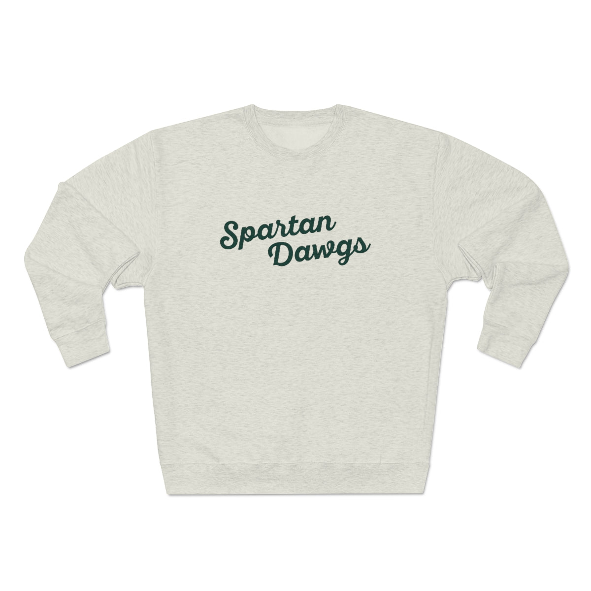 Spartan Dawgs Script Crewneck