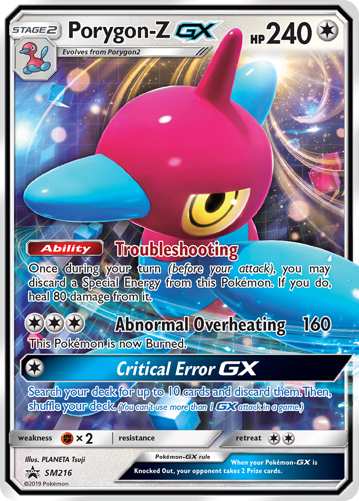 Porygon Z Gx Sm Black Star Promos