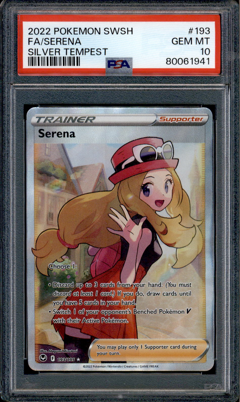 Friends in Galar - TG23/TG30 - PSA 10 - Full Art - Silver Tempest