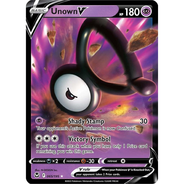 Unown V (176/195) [Sword & Shield: Silver Tempest] – Squeaks Game World