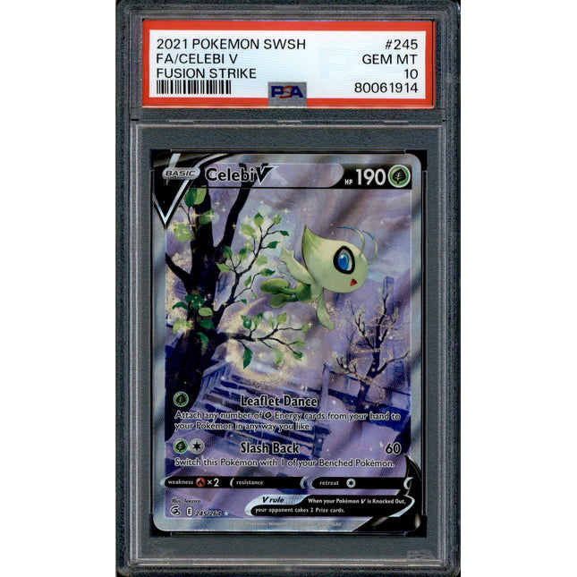 PSA 10 #20 Gengar Vmax Alternate Art Jap Pokémon Slab, Hobbies