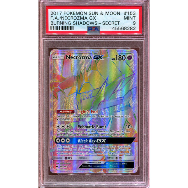 Ho-Oh GX 2017 Pokémon Sun & Moon Burning Shadows PSA 8 – Piece Of