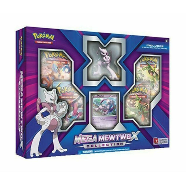 Pokemon TCG Mega Mewtwo Y Figure Collection Box - New Sealed