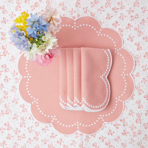 Florence Pink Placemats (Set of 4) – Mrs. Alice
