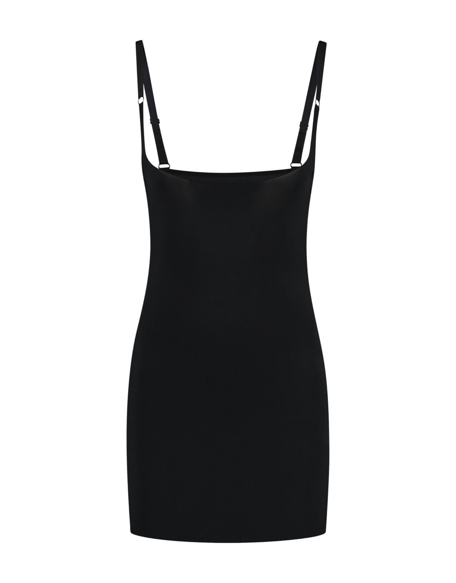 Bye Bra Sculpting Open Bust Dress - Black | ATTIC WOMENSWEAR