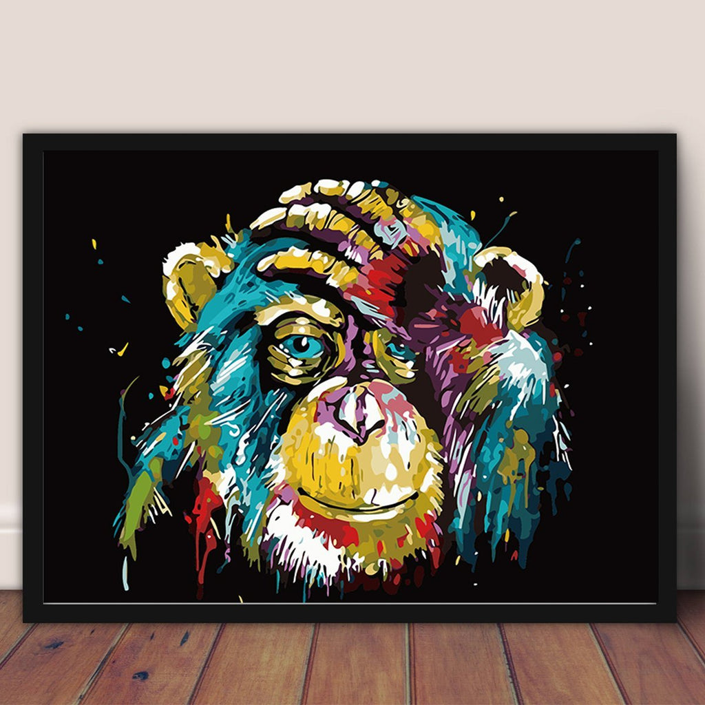 Картина Радужная обезьяна