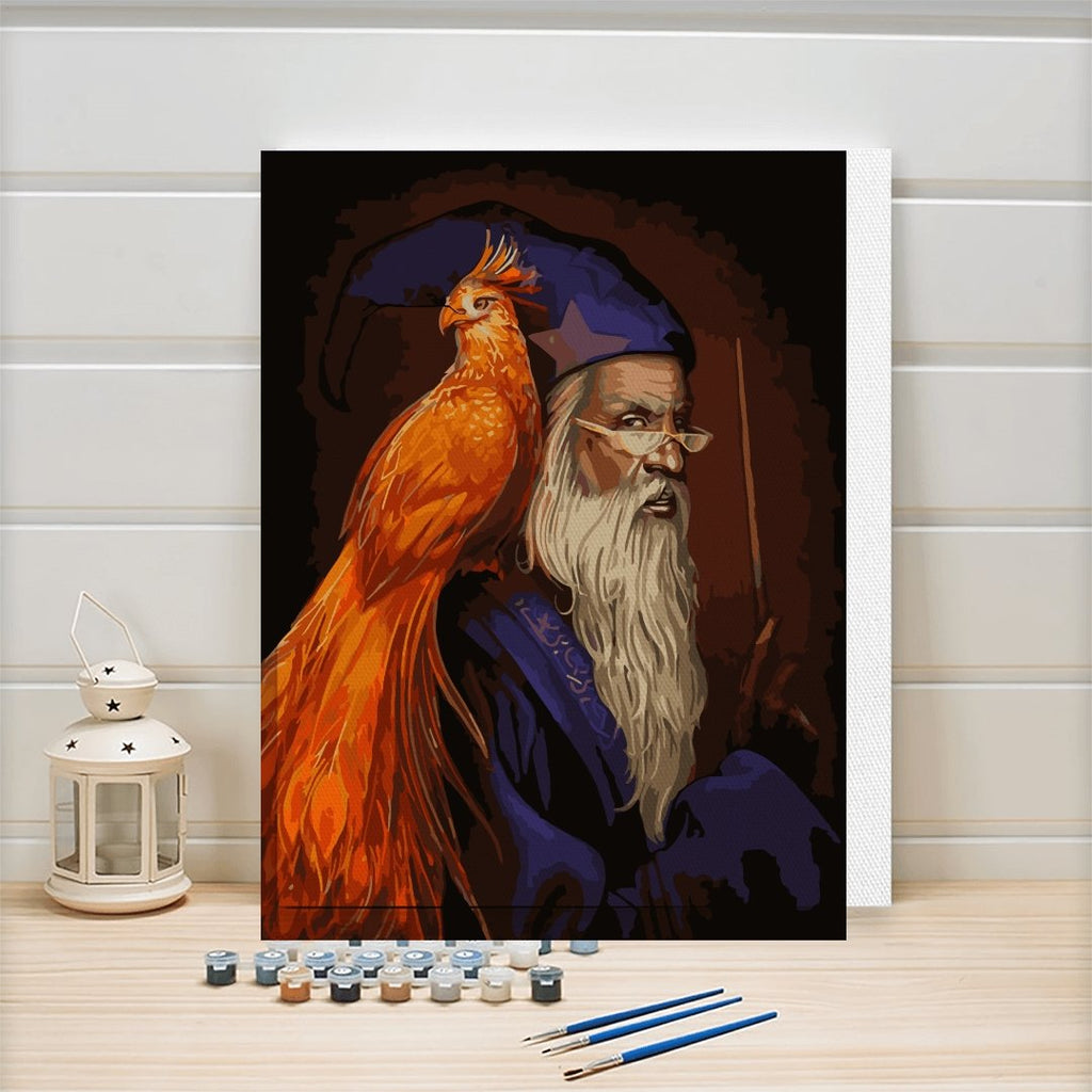 Wise wizard - Pictură pe numere