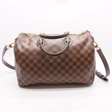 LOUIS VUITTON Speedy 35 Damier Azur Bandouliere Shoulder Bag - 20% Off