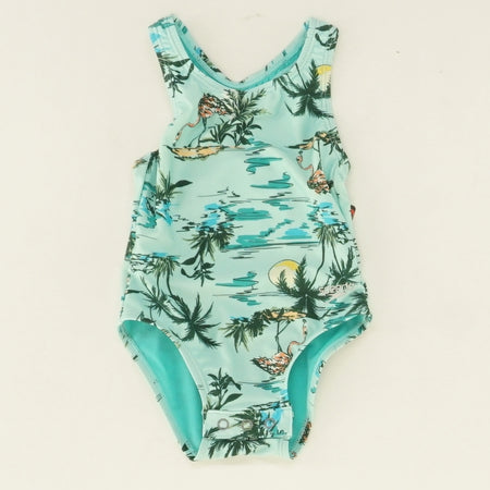 Printed Snapsuit One-Piece Size 18M