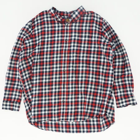 Red and Navy Plaid Signature Flannel
