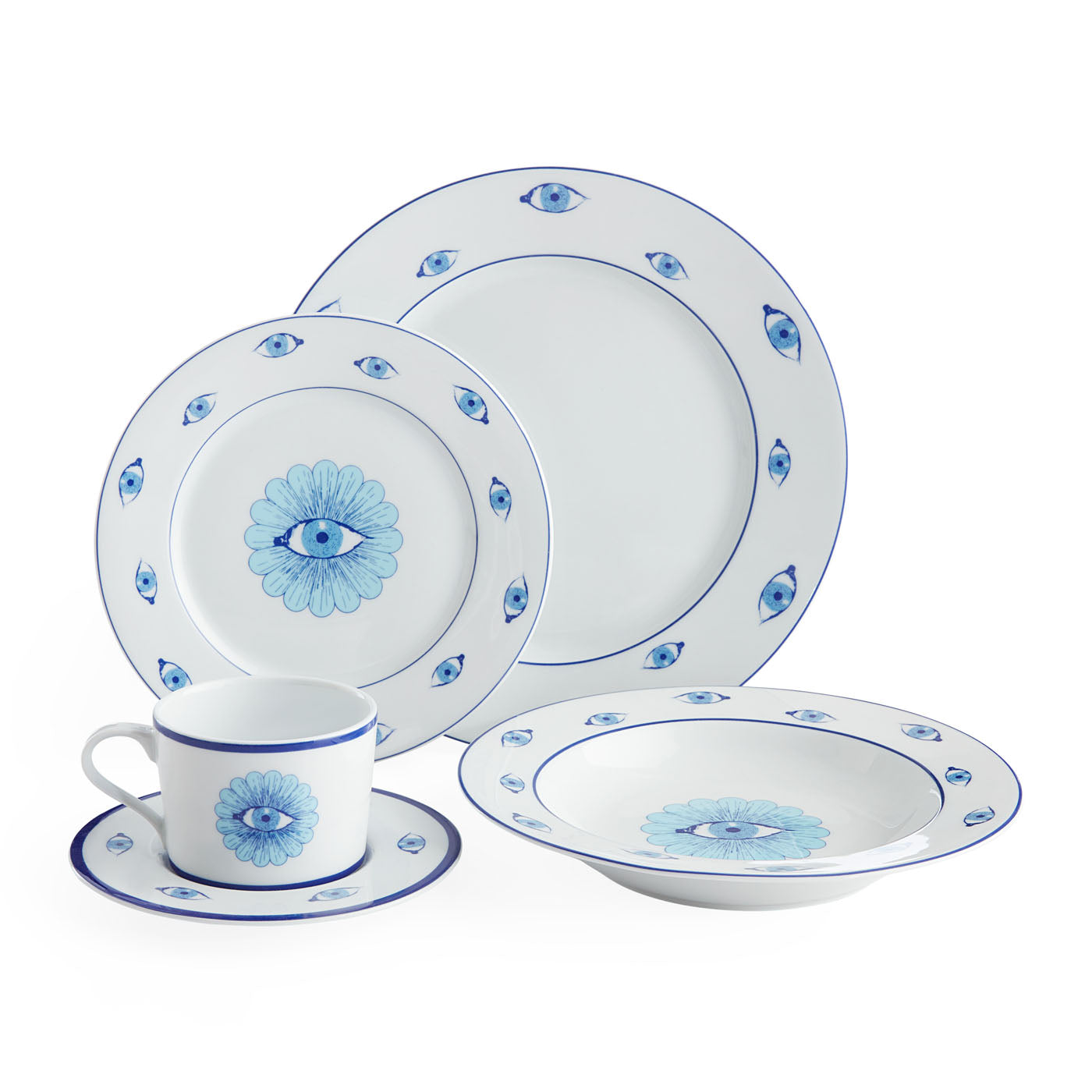 Druggist Five-Piece Dinner Set