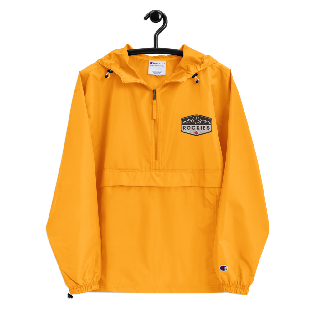 gold champion windbreaker