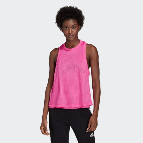 adidas sportswear double-layer mesh tank top