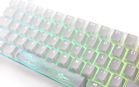 Ducky One2 Sf White Rgb Mechanical Keyboard At Oneofzero
