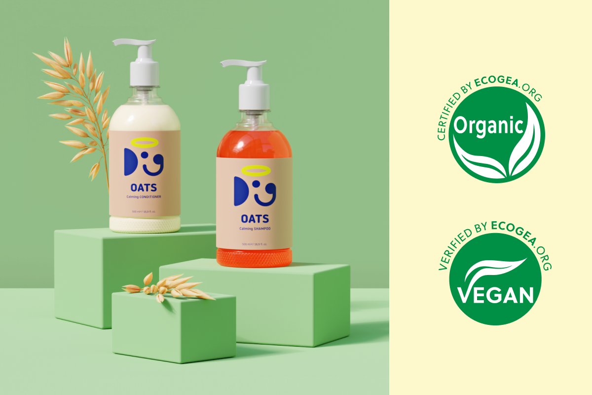 doglyness certified organic and vegan dog shampoo