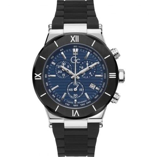 Guess / Black Men\'s Watch Silver Chronograph Atlas W0668G3