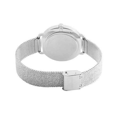 michael kors women's portia mesh bracelet watch silver