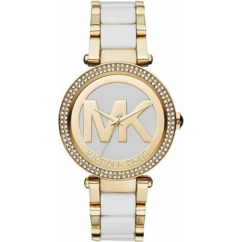 mk gold watch