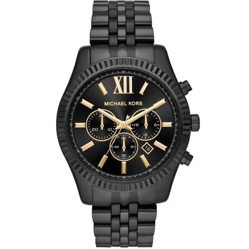 Michael Kors Mens MK8311 Silver ToneBlack Stainless Cambodia | Ubuy