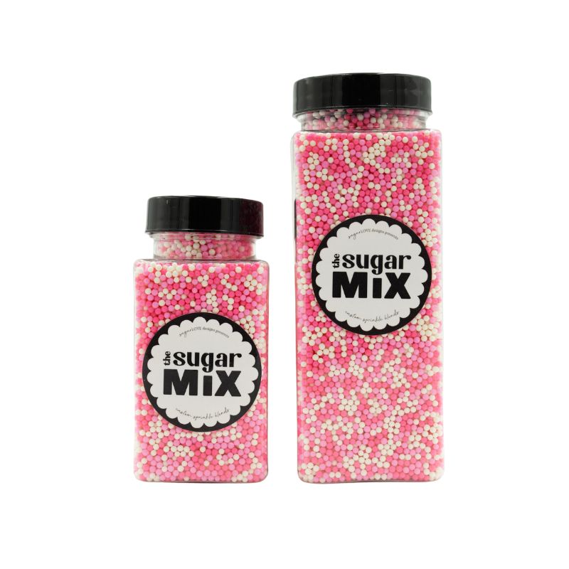 Rainbow Grains Mix  Confetti Popper Sugar Nonpareils Mix with Edible  Glitter - Sweets & Treats™