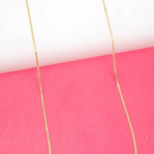 18K Gold Filled 1mm Box Chain - Absaroka