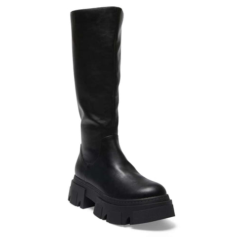 Ravella Hammond Black Smooth Boots